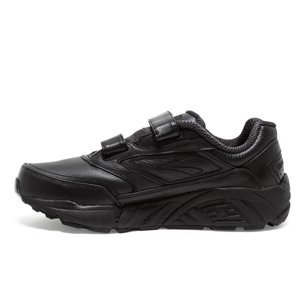 Brooks Addiction Walker V-Strap Walking Shoe (Women) - Black Size 8.5 Extra Wide